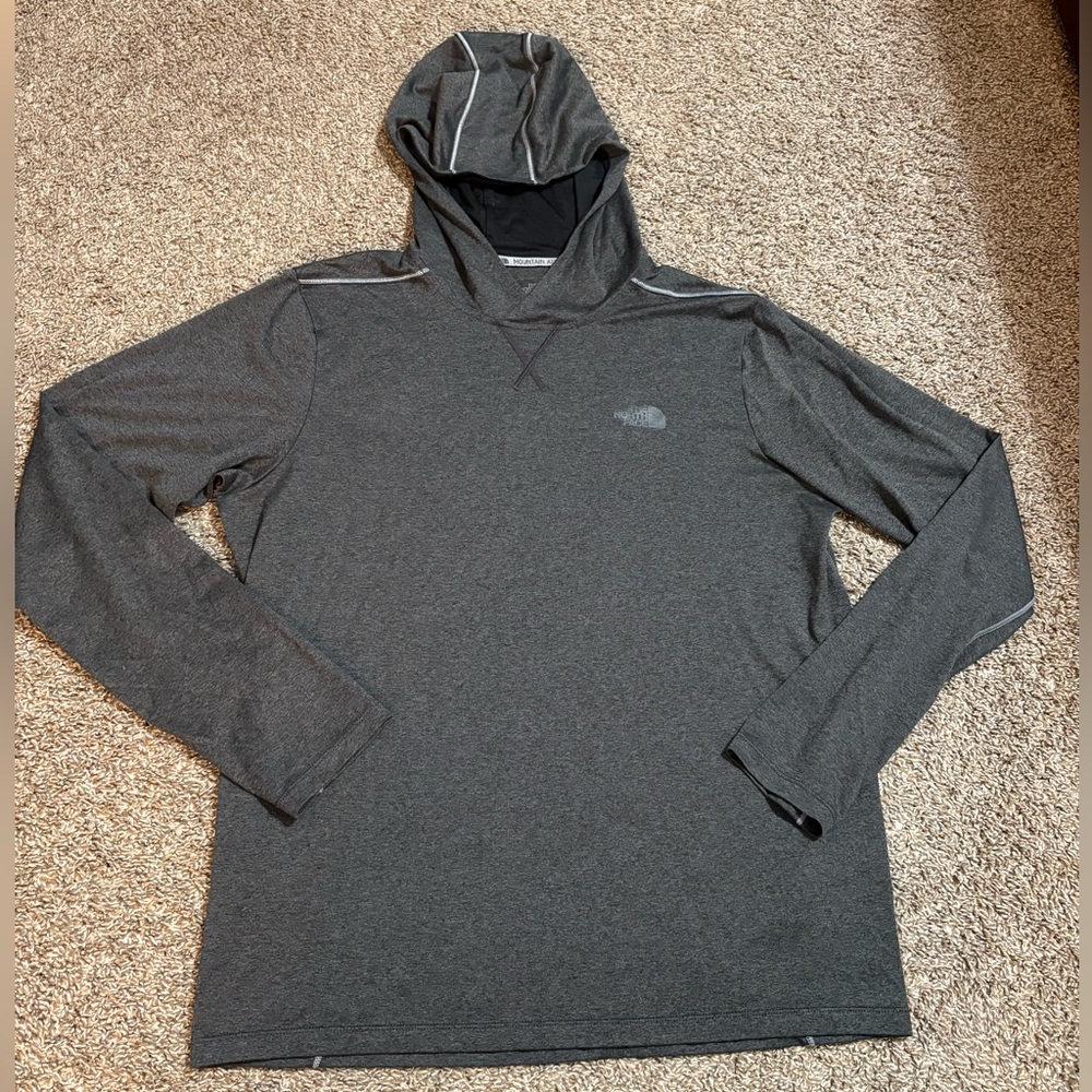 The North Face Dark Gray Long Sleeve Hoodie